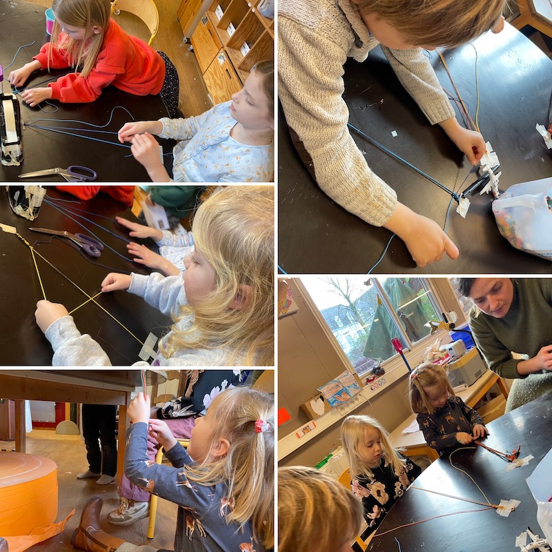 Freinetschool de Koorddanser, foto Cadeautjes maken … 