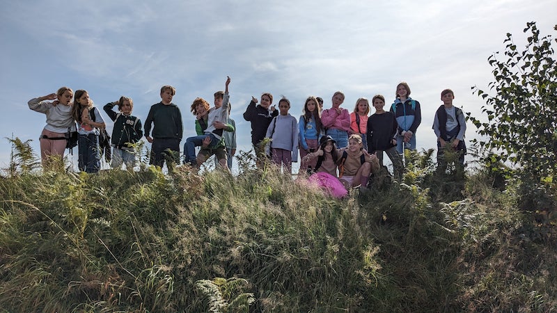 Freinetschool de Koorddanser, foto Ardennensite
